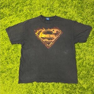 VINTAGE y2k style Superman Shirt